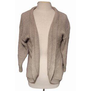 Altar’d State XS Beige Soft Open Front Cardigan Popcorn Boho Flowy Cozy Comforta